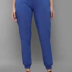 Allen Solly Woman Women Blue Joggers Trousers-picture-21