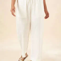 AKKRITI BY PANTALOONS Women Mid Rise Parallel Trousers-picture-36