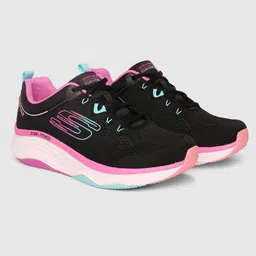 Skechers Women D'Lux Fitness-New Moxie Woven-Designed Sneakers-image-72