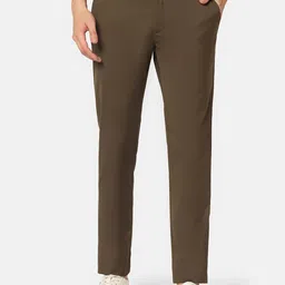Blackberrys Men Skinny Fit Mid-Rise Chinos Trousers-image-17
