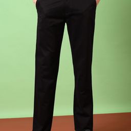 V-Mart Men Mid-Rise Regular Fit Chinos Trousers-picture-37