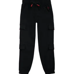 Gini and Jony Boys Mid Rise Cotton Cargos Joggers-picture-12