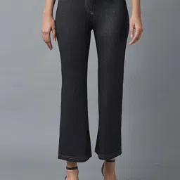 elleven Women Black Trousers-image-92