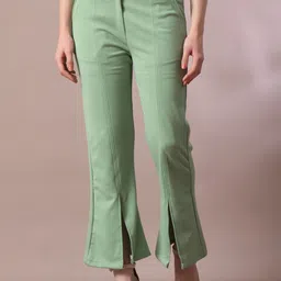 DressBerry Women Comfort Flared Wrinkle Free Parallel Trouser-picture-16