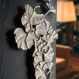 Folkstorys Silver-Toned Textured Metal Door Handle-image-27