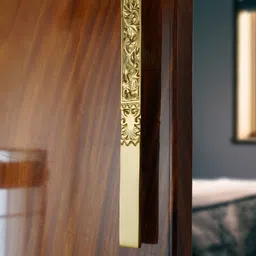 Folkstorys Gold-Toned Sanchi Wardrobe Door Designer Handle-picture-37