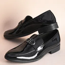House of Pataudi Men Slip-On Lightweight Formal Loafers-picture-13