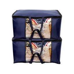 Stylista Blue & Black 2 Pieces Water Resistant Sweater Bag Organisers-image-91
