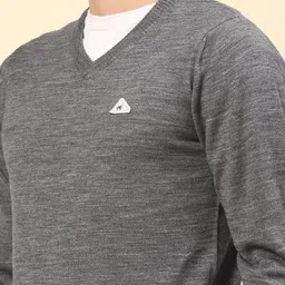 Monte Carlo Long Sleeves V-Neck Woollen Pullover image 4