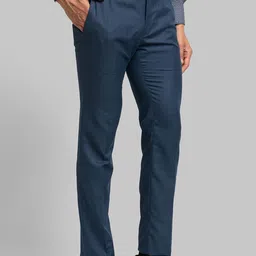 Raymond Men Slim-Fit Mid-Rise Formal Trousers image 3