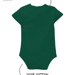 Zeezeezoo Infant Kids Typography Printed Pure Cotton Bodysuits image 2