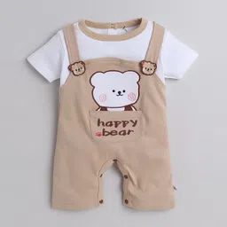 BUMZEE Infant Boys Printed Cotton Rompers image 4
