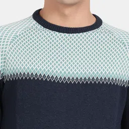t-base Colourblocked Cotton Pullover image 2