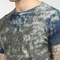 Jack & Jones Men Green Printed Pullover image 4