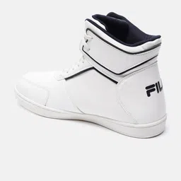 FILA Men White High Top Carmelo Sneakers image 3