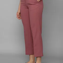 Allen Solly Woman Mid-Rise Regular Fit Trousers image 4