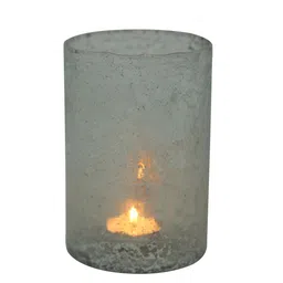 Perenne Design Charcoal Foiled Glass Votive Tea Light Candle Holder image 2