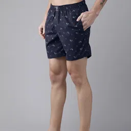 van heusen innerwear Van Heusen Sport Men Allover Print Media Pocket Super Soft Boxer Shorts image 4