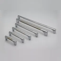 Rab Silver Toned Zinc Matte Finish Door Handle image 2