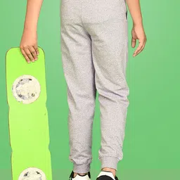 NUSYL Boys Graphic Printed Cotton Joggers image 2