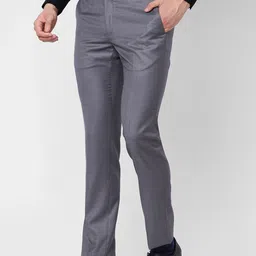 Raymond Men Slim-Fit Formal Trouser image 5