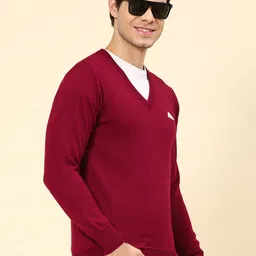 Monte Carlo V-Neck Wool Pullover Sweater image 5