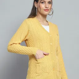 Monte Carlo Women Cable Knit Woollen image 2