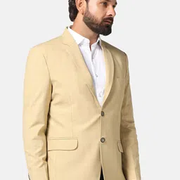 TAHVO Checked Notched Lapel Single-Breasted Blazer image 4