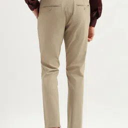 United Colors of Benetton Men Mid Rise Slim Fit Trousers image 2