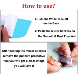 Wall1ders Brown Sun & 20 Butterfly 3D Mirror Wall Stickers image 2