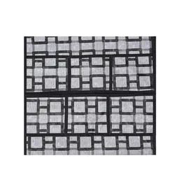 Dakshya Industries White & Black Geometric Printed Waterproof Fridge Cover & 3 Fridge Mats image 3