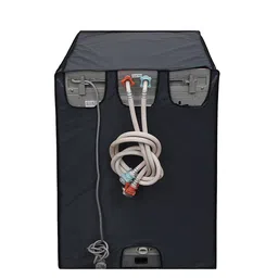 Dakshya Industries Grey Printed Washing Machine Cover image 3