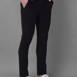 Crimsoune Club Men Mid-Rise Pure Cotton Chinos Trousers image 5