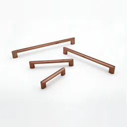 Rab Copper-Toned Matte Finish Zinc Anti Tarnish Drawer Handle image 2