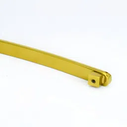 Rab Gold Toned Glossy Finished Zinc Drawer Handle image 2