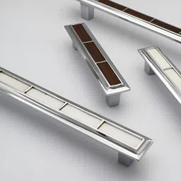 Rab Silver-Toned Matte Finish Door Handle image 2