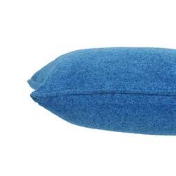 MASPAR Turquoise Blue Solid 310 GSM Square Cushion Covers image 3