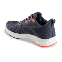 NEEMANS Unisex Textured Lightweight Contrast Sole Lace-Ups Sneakers image 3