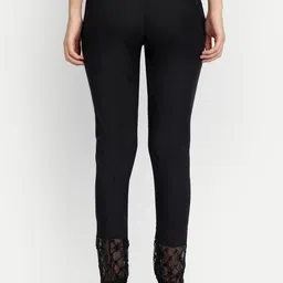 Moda Rapido Women Embellished Smart Slim Fit Culottes Trousers image 2