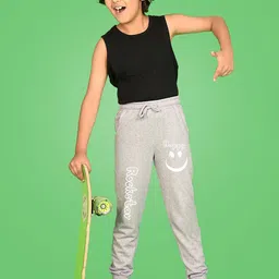 NUSYL Boys Graphic Printed Cotton Joggers image 3