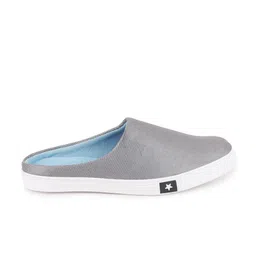 FAUSTO Men Grey Slip-On Sneakers image 4