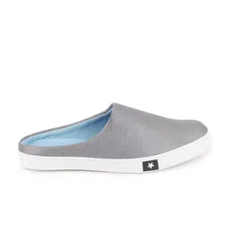 FAUSTO Men Grey Slip-On Sneakers image 4