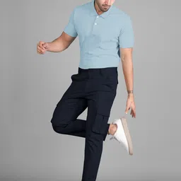 The Pant Project Men Tailored Slim Fit Cargos image 2