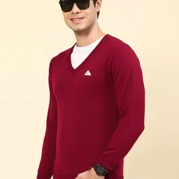 Monte Carlo V-Neck Wool Pullover Sweater image 4