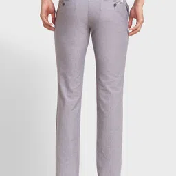 ColorPlus Men Flat-Front Mid-Rise Regular Fit Trouser image 5