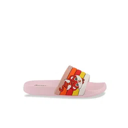 WELCOME Kids Printed Open Toe Sliders image 4