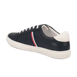 Mast & Harbour Men Navy Blue PU Sneakers image 2