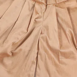 VASTRAMAY Boys Maroon & Gold-Toned Kurta With Dhoti Pants image 3