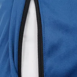 HOSTA HOMES Blue & Gold Set of 2 Ethnic Motifs Velvet Square Cushion Covers image 5