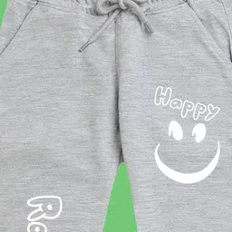 NUSYL Boys Graphic Printed Cotton Joggers image 4